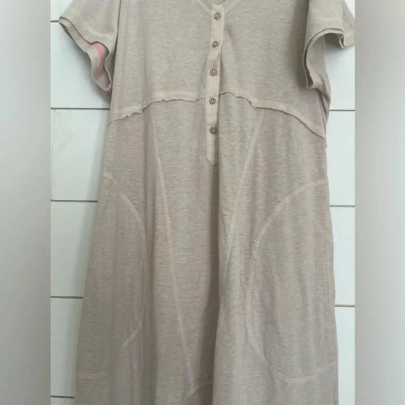 Nwot Free People Pillow Talk Henley Romper - Picture 4 of 8